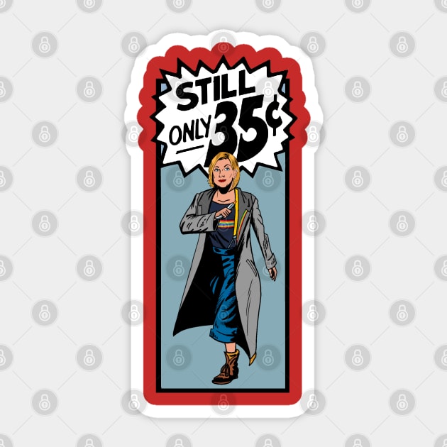 Doctor Who Cornerbox Sticker by blakely737